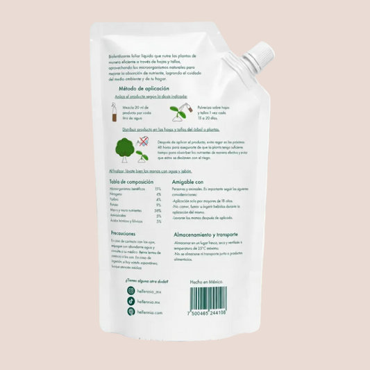 Folia - Fertilizante Orgánico Líquido para Plantas