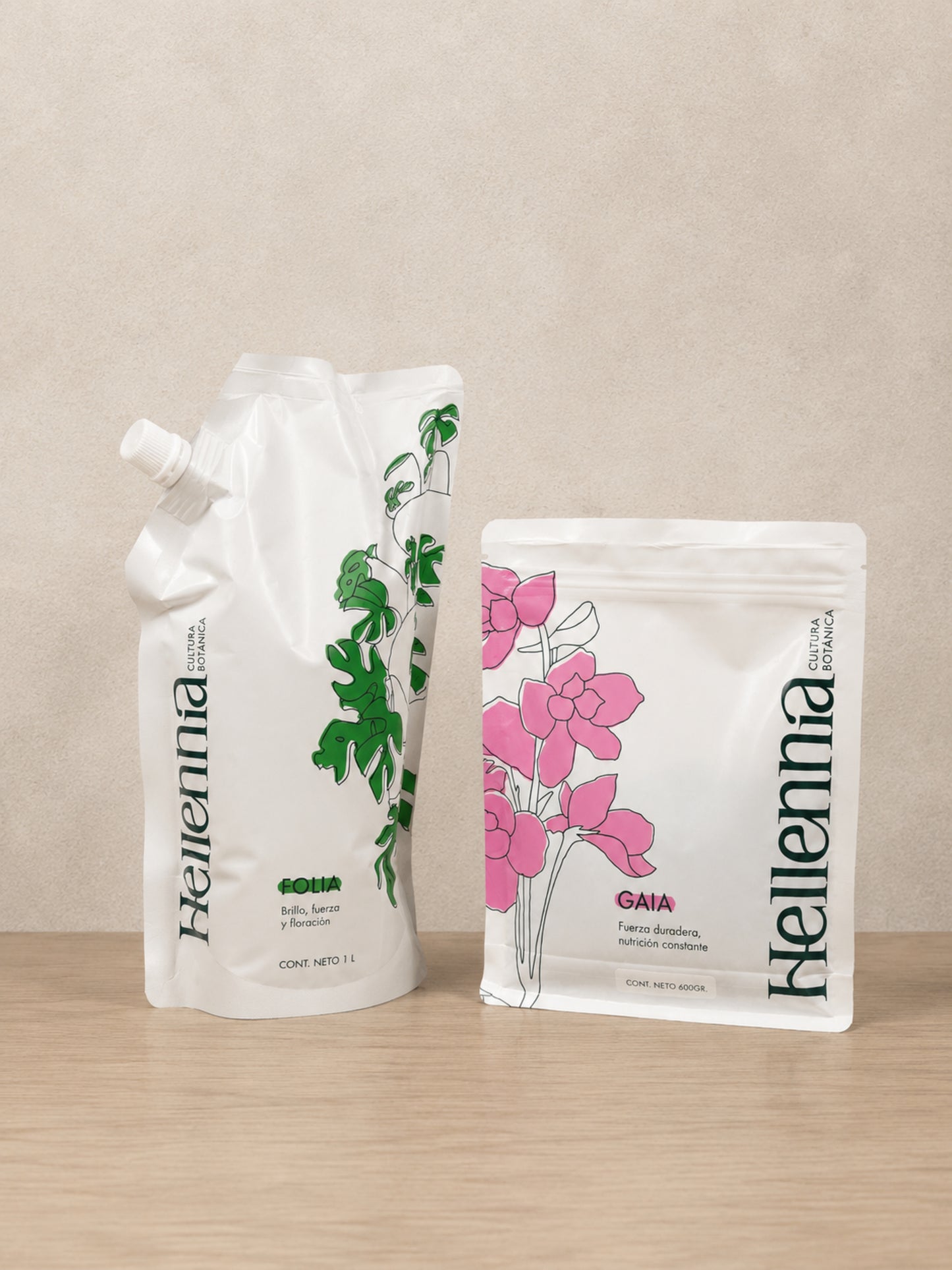 Bundle Foliáceo + Gaïa — Biofertilizantes Orgánicos Hellennia