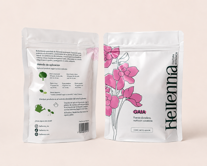 GAÏA 600g — Fertilizante Granulado Orgánico para Plantas de Interior y Exterior