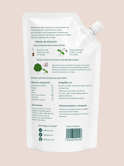 Folia - Fertilizante Orgánico Líquido para Plantas