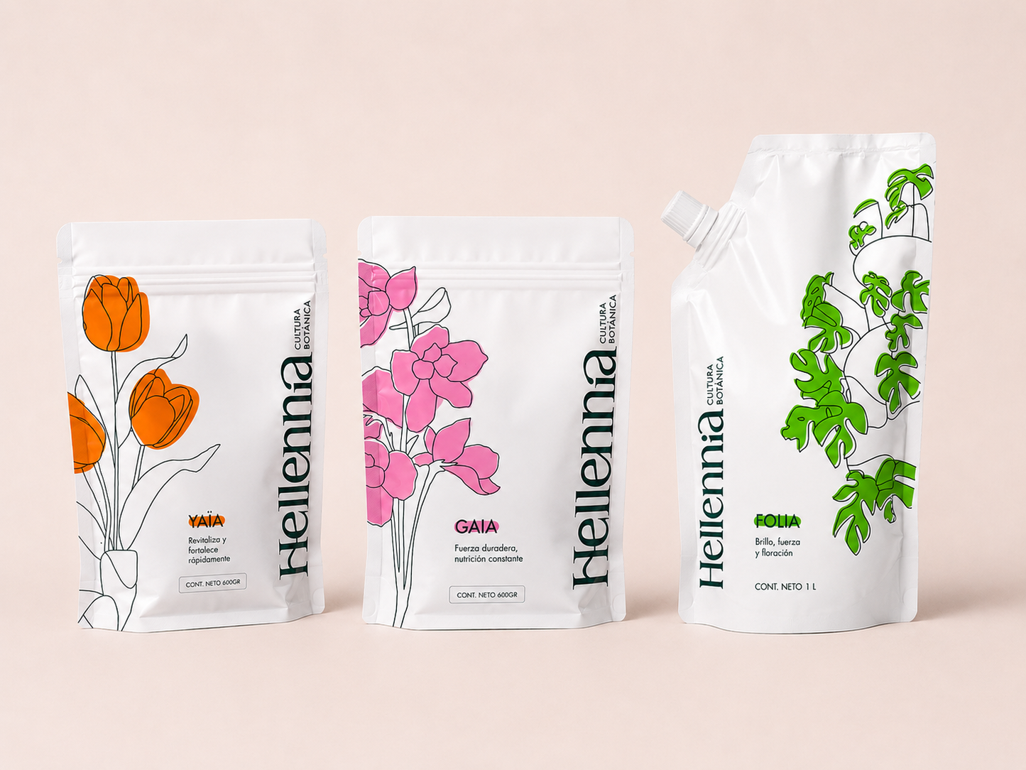 El Trío Perfecto — Kit Gaïa + Yaīa + Foliáceo | Nutrición Completa para tus Plantas